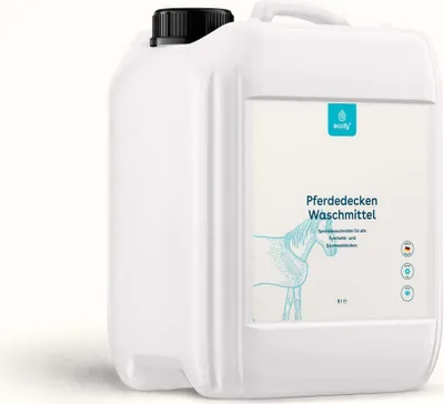 Produktbild von eco:fy Pferdedecken Waschmittel Rug Wash Deckenwaschmittel für atumgsaktive Synthetik- und Baumwolldecken