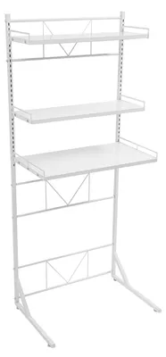 Obrázok produktu pre Multifunkčná práčka s 3 zásuvkami – biela – 68 x 46,5 x 161,5 cm
