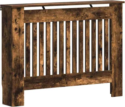 Zdjęcie produktu dla vidaXL Osłona grzejnika dąb wędzony 112 x 19 x 81,5 cm