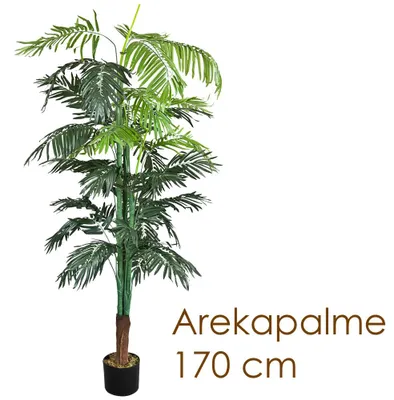 Image de Palmier Areca Plante Arbre Artificielle Artificiel 170cm Decovego