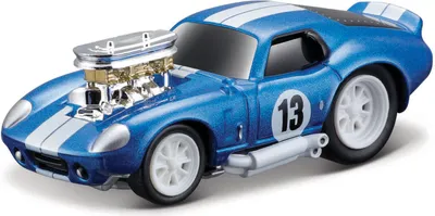 Zdjęcie produktu dla Maisto - Muscle Machines - 1965 Shelby Cobra Daytona Coupe, niebieski, 1:64