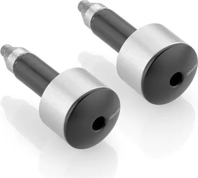 Produktbild von Rizoma Ma533 Lenkerendgewichte 2 Einheiten Silber  Silber One Size