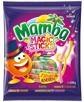 Image de Mamba® 117530 Mamba® Magic Sticks Kaubonbons 290,0 g