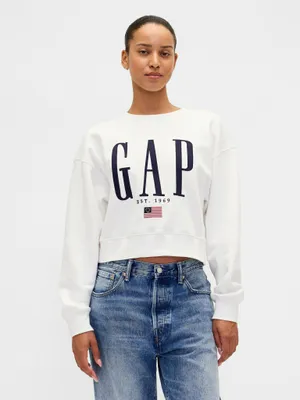 Produktbild von GAP Oversize-Sweatshirt mit VintageSoft-Logo M