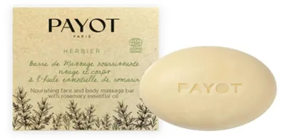 Produktbild von Payot, Herbier, Nährende Massage-Seife, mit Rosmarin-Ätherischem Öl, für Gesicht und Körper, 50 g