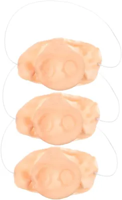 Productafbeelding van Varkensneus Maskers - Varkenssnuit Cosplay - Feest Accessoires - Innovatief Ontwerp - 10x6.5x5cm - Beige