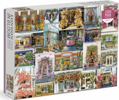 Produktbild von GALISON Puzzle Blühendes London 1000 Teile