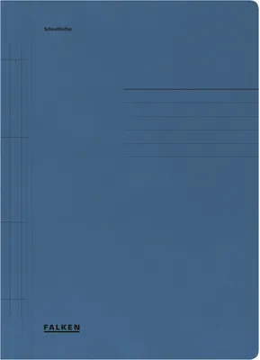 Produktbild von Falken Schnellhefter 80000201 A4 250g/m² Manila-RC-Karton blau