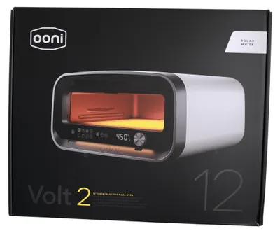 Produktbild von Ooni Volt 2 Elektrischer Pizzaofen, weiß/schwarz
