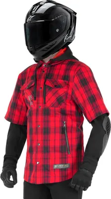 Obrázok produktu pre Košeľa Alpinestars Jacke Tartan Shirt Rot