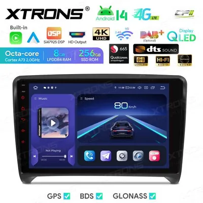 Produktbild von Xtrons IQP94TTAP Android Autoradio Audi TT 8/256 GB Android 14 Navigationssystem