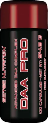 Immagine prodotto di Scitec Nutrition DAA Pro 100 capsule / Testo-stimolanti / Acido D-aspartico con N-dimetilglicina e zinco in capsule