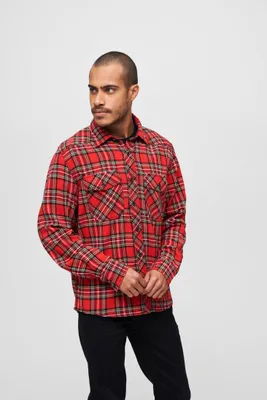 Image de Brandit Chemise à manches longues pour hommes Checkshirt