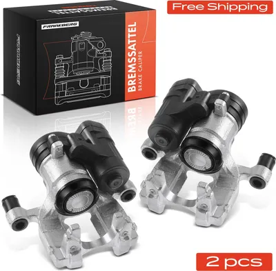 Produktbild von Frankberg 2x Bremssattel Hinten Links Rechts für VW Golf 7 Audi A3 Q2 Seat Skoda