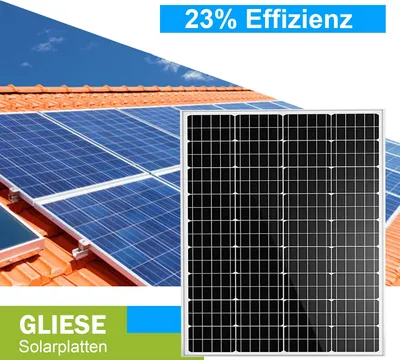 Produktbild von 300W Solarpanel Solarmodul 12V 300Watt Monokristallin für 12V Solarpanel-Kit