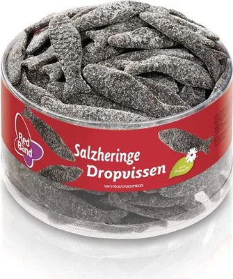 Produktbild von Red Band Salzheringe Lakritz 100 Stück, 1200g