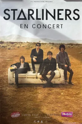 Imagen del producto de Starliners - En Concierto 2012 - CARTEL / AFICHE - 80x120 cm