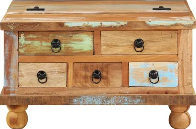 Produktbild von konferenčný stolík vidaXL Old Wood 70x70x38 cm