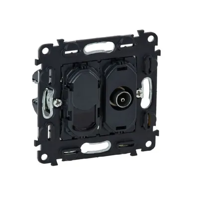 Image de LEGR Eins. Tv + Rj45 Kat6 Utp 753055 Legrand 753055 753055
