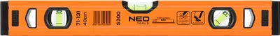 Produktbild von NEO TOOLS Aluminium-Wasserwaage gesicherte Libelle, m Genauigkeit | Wasserwaage Aluminium | 40 cm