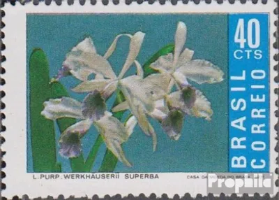 Produktbild von Briefmarken Brasilien 1971 Mi 1297 (kompl.Ausg.) gestempelt Orchideen
