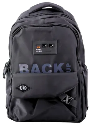 Obrázok produktu pre Mestský školský batoh 6 vreciek Back Up Čierny 23 l 46 cm