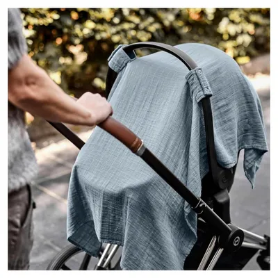 Produktbild von Autositzbezug für Babys - Stilltuch für Kinderwagen - Atmungsaktives Reisezubehör für Familienausflüge und Reisen