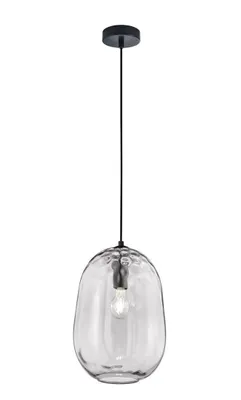 Produktbild von FISCHER & HONSEL Pendelleuchte BRETAGNE D 26 cm schwarz Hängelampe