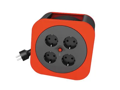 Produktbild von REV Kabelbox S S-Box rot 10m