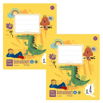 Immagine prodotto di Quaderni per appunti, formato A4, 2 quaderni da 20 fogli a righe