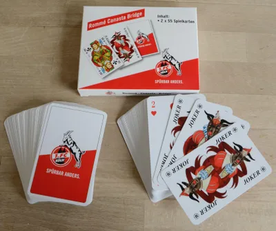 Produktbild von 1. FC Köln Romme, Bridge, Canasta, Poker, Skat, Doppelkopf