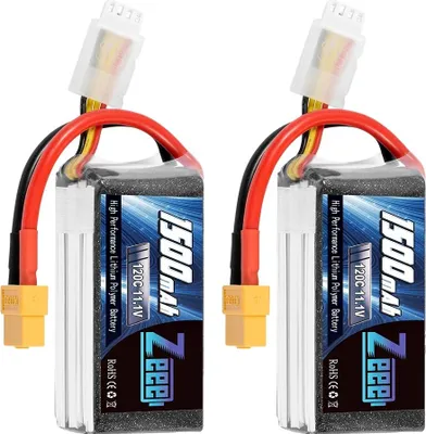 Zdjęcie produktu dla Akumulator LiPo, 3S 11.1V, 1500mAh, 120C, 3S 120C 1500 XT60