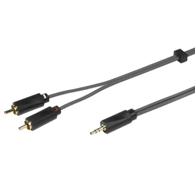 Produktbild von ViVanco™High Speed HDMI, 5 m, HDMI Typ A (Standard), HDMI Typ A (Standard), 3D, 10 Gbit/s, Schwarz, Blau