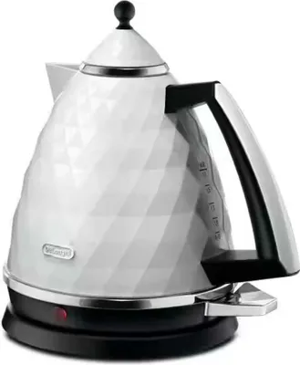 Zdjęcie produktu dla De’Longhi Brillante KBJ 2001.W, 1,7 l, 2000 W, Biały, Plastik, Wskaźnik poziomu wody, Bezprzewodowy