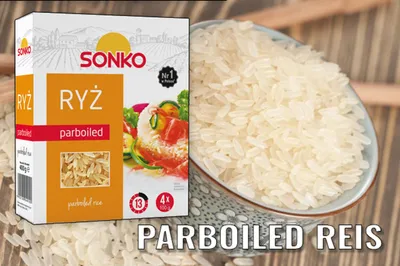 Produktbild von Sonko Parboiled-Reis, langkörnig, glutenfrei, 400 g