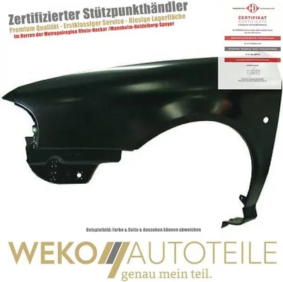 Produktbild von Kotflügel vorne links DIEDERICHS 7830007 für SKODA