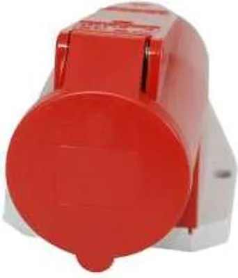 Obrázek produktu pro Hensel 27002 Nástěnná montáž 1 kus 16A 4P 6h 400V IP44 šroubové svorky