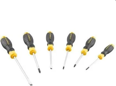 Zdjęcie produktu dla Stanley wkrętaki 6cz. w/grip (4pł+2ph)