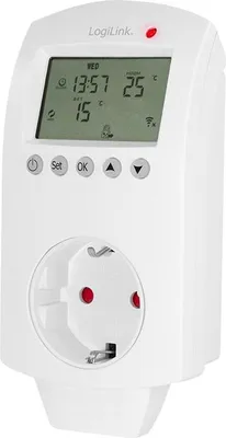 Obrázek produktu pro LogiLink Smart Home Wi-Fi Thermostat Socket (SH0106)