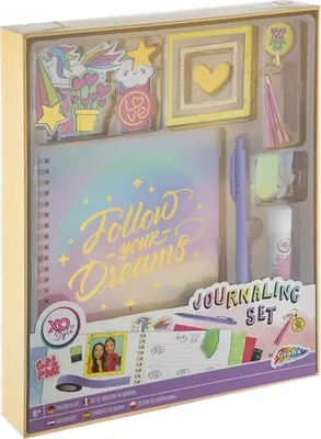 Produktbild von Kreatives DIY-Set mit 36 Zubehörteilen, Erstellen Sie Ihr eigenes Tagebuch, Grafix