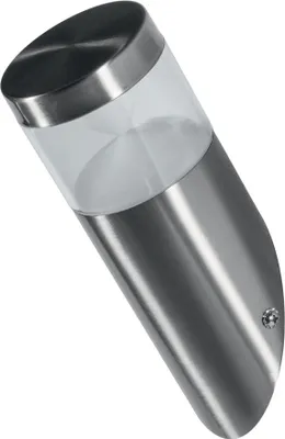 A single outdoor wall light fixture.