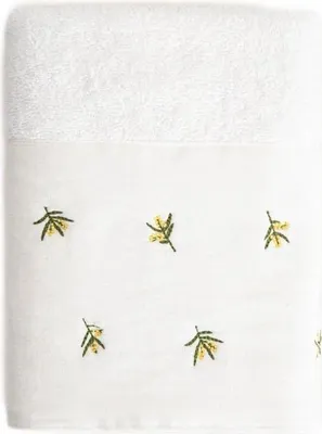 Produktbild von HOMLA YORK Handtuch mit dekorativer Stickerei 50x90 cm