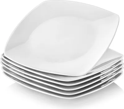 Obrázek produktu pro MALACASA, série Julia, 6 ks. Sada porcelánových talířů pro 6 osob