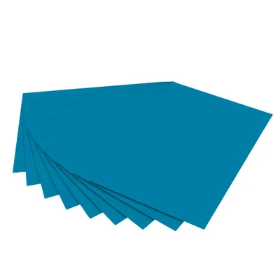Immagine prodotto di folia 6434 100er Tonpapier DIN A4 130 g/qm mittelblau