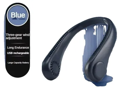 Productafbeelding van Ventilator zonder bladen, 3 snelheidsstanden, blauw