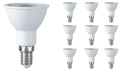 Productafbeelding van E14 LED Lamp Warmwit 2,5W - Set van 10