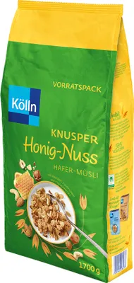 Produktbild von Kölln Müsli Knusper-Honig Nuss, 1700g