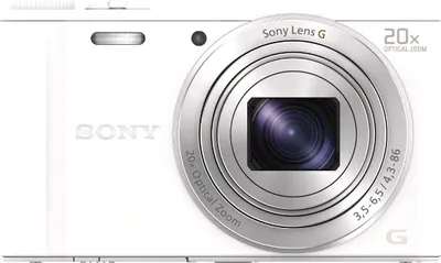 Produktbild von Sony DSC-WX350W weiß