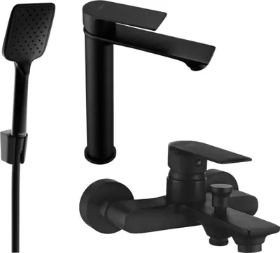 Immagine prodotto di Mexen Royo R62 set da bagno, nero - 72213R62-70