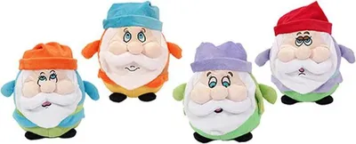 Produktbild von 1 Plüschtier Zwerg 24cm, Zwerge Kuscheltier Stofftier Wichtel Gartenzwerge Gnom Troll